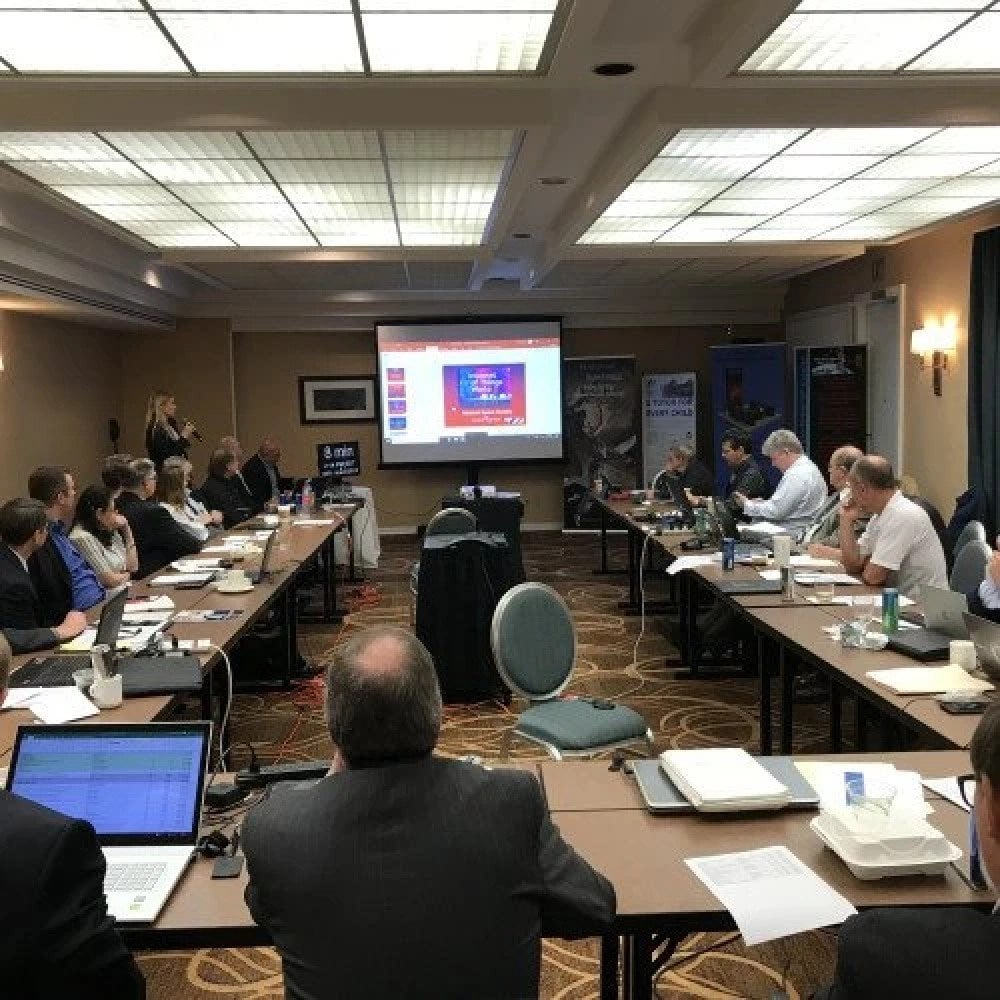 A National Space Society Board meeting in 2019. Ca...