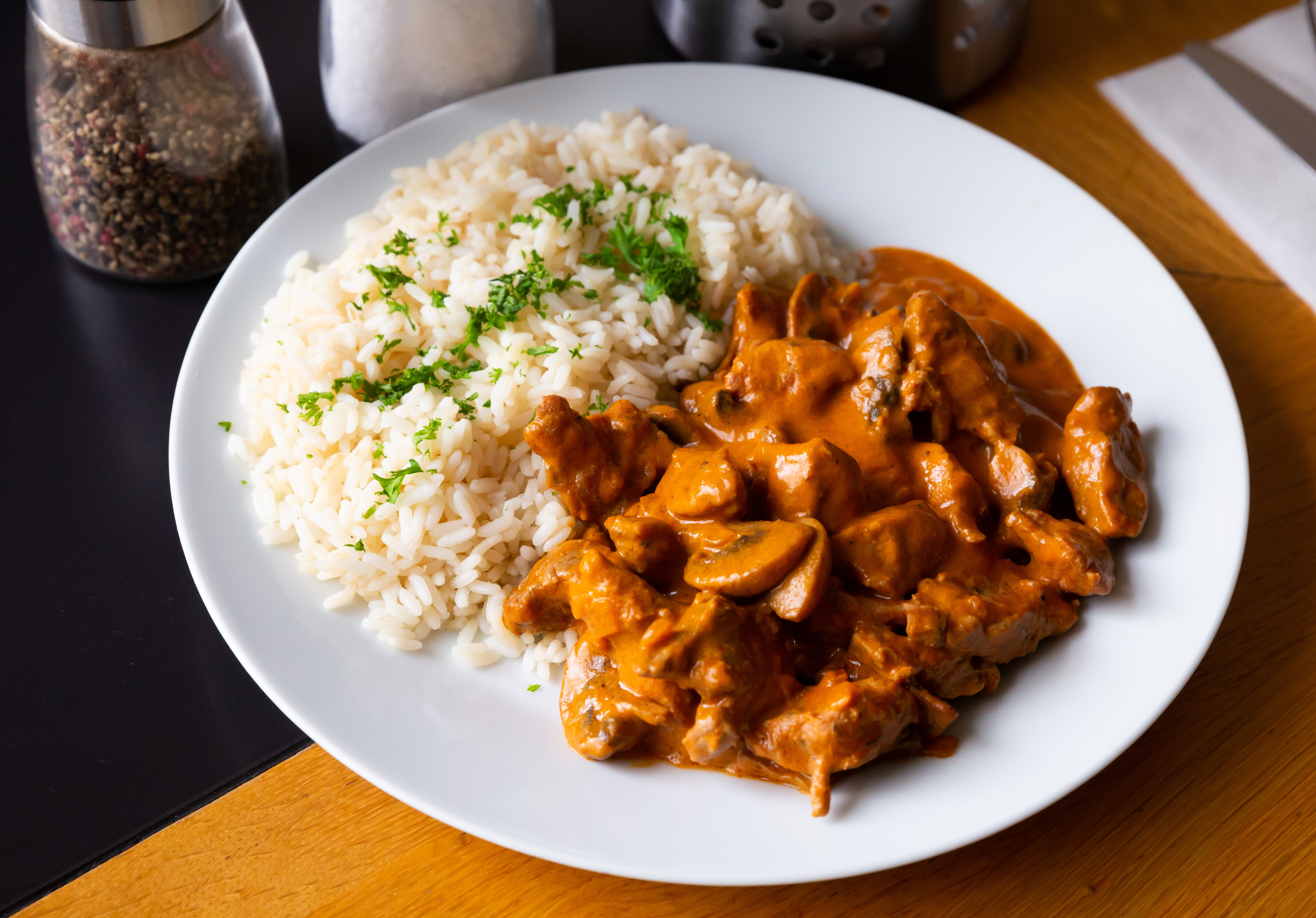 Bonding Over Beef Stroganoff