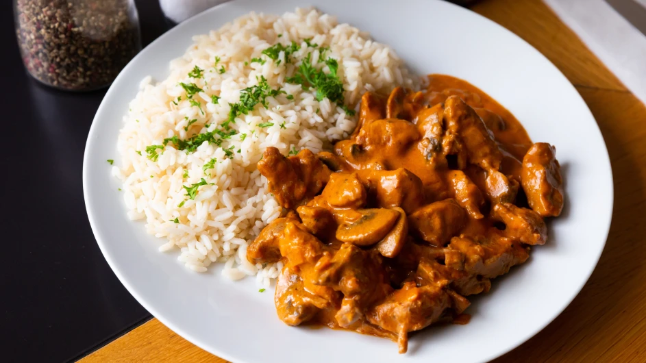 Bonding Over Beef Stroganoff