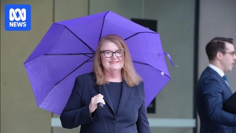 Article from www.abc.net.au with the title Charges against Jenny Hutson, former chair G8 Education chair, dropped