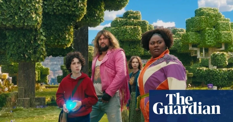 ‘Parents left picking popcorn out of their hair’: the meme-soaked magic of A Minecraft Movie