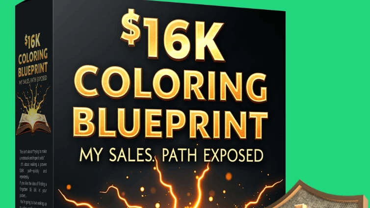 Coloring Blueprint Exact Sales Path to KDP Royalties