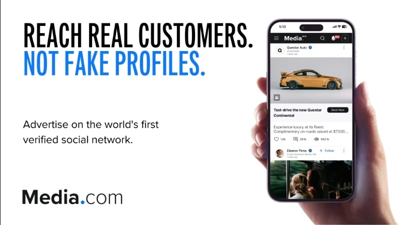 Article from media.com with the title Media.com Strengthens Global Footprint with Launch of Platform Advertising Sprearheaded by New Powerhouse Media Sales Team